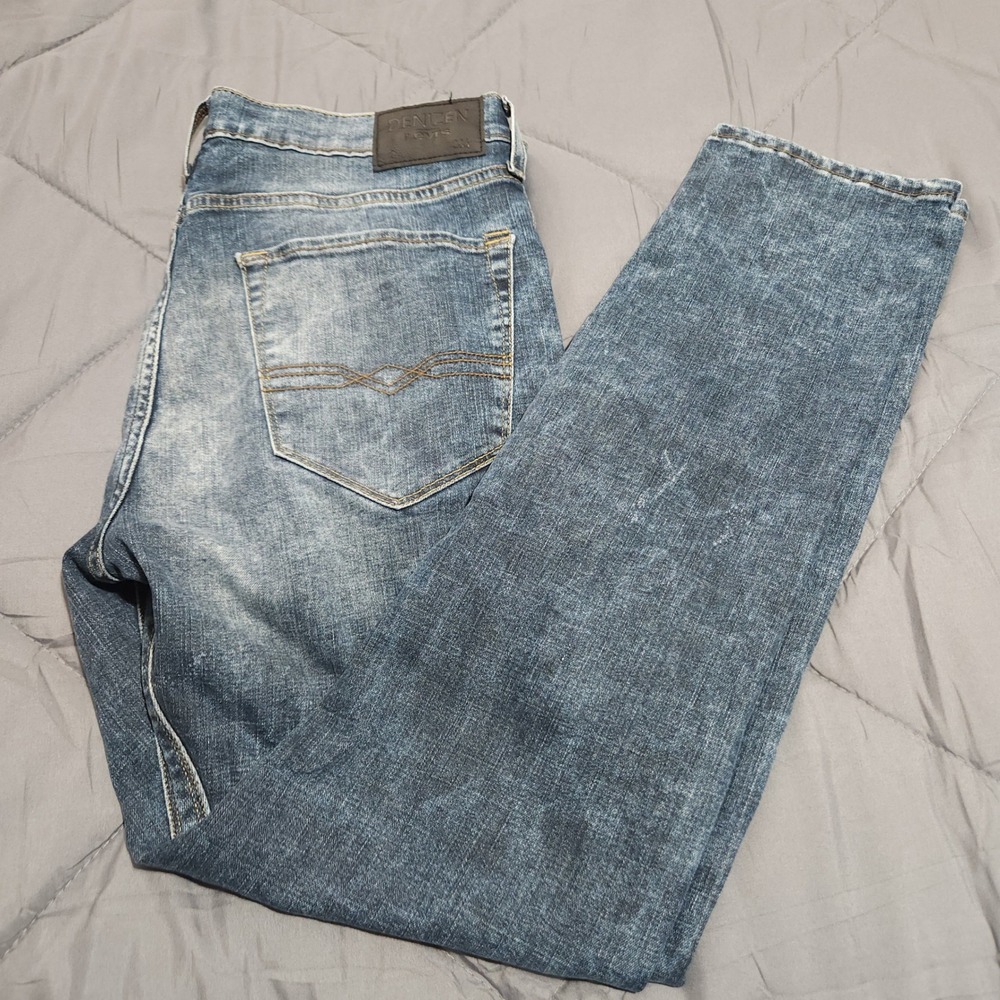 Denizen Levi's Jeans Men's 34x32 High Rise 286 Slim Taper Blue Denim Stretch
